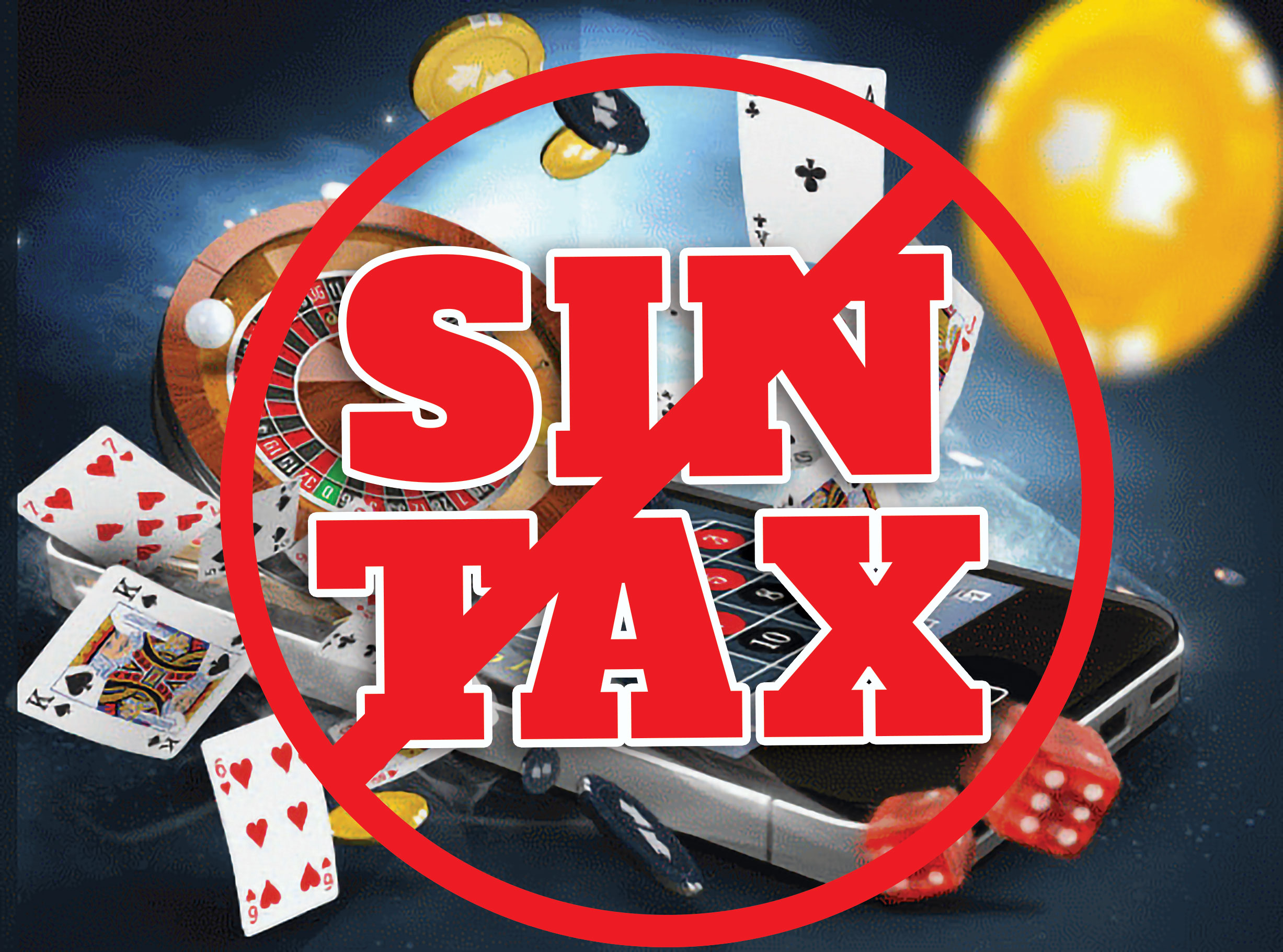 Gambling shouldn't be labeled a "sin tax"