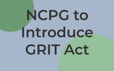 NCPG to Introduce GRIT Act